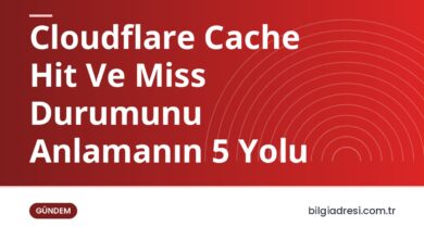 Cloudflare Cache Hit Ve Miss Durumunu Anlamanın 5 Yolu