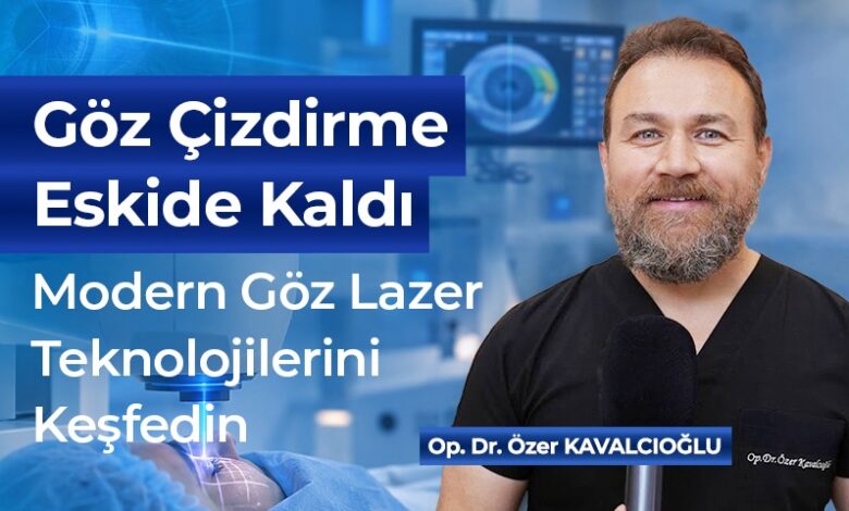 Göz Çizdirme Tarihe mi Karışıyor? Modern Lazer Teknolojilerini Op. Dr. Özer Kavalcıoğlu Anlattı