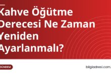 Kahve Öğütme Derecesi Ne Zaman Yeniden Ayarlanmalı?